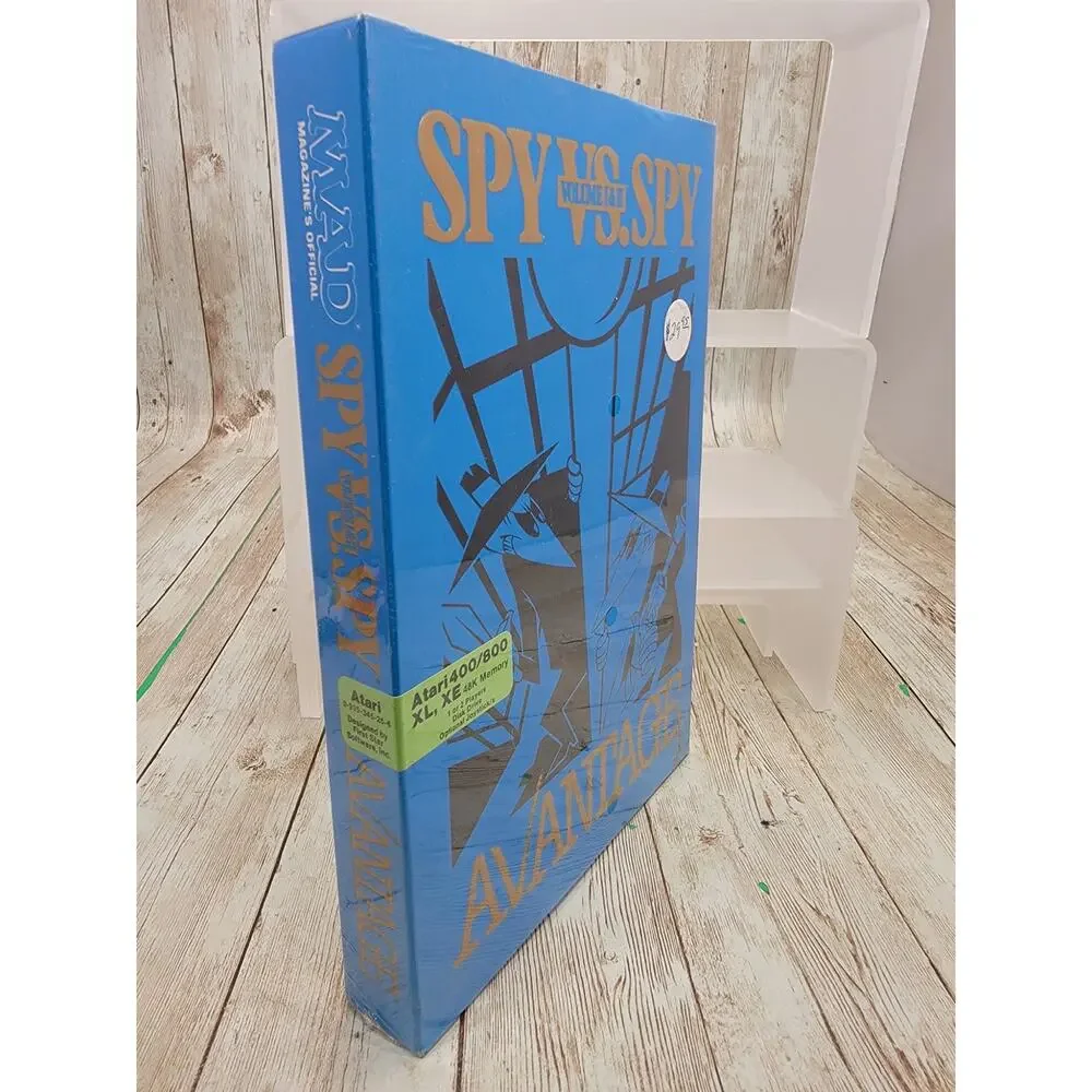 SPY VS. SPY Volume 1 + 2 Advantage Atari 400/800 Game New
